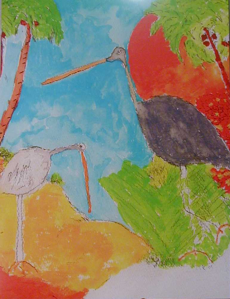 Birds (Watercolor)